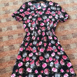 h&m floral dress